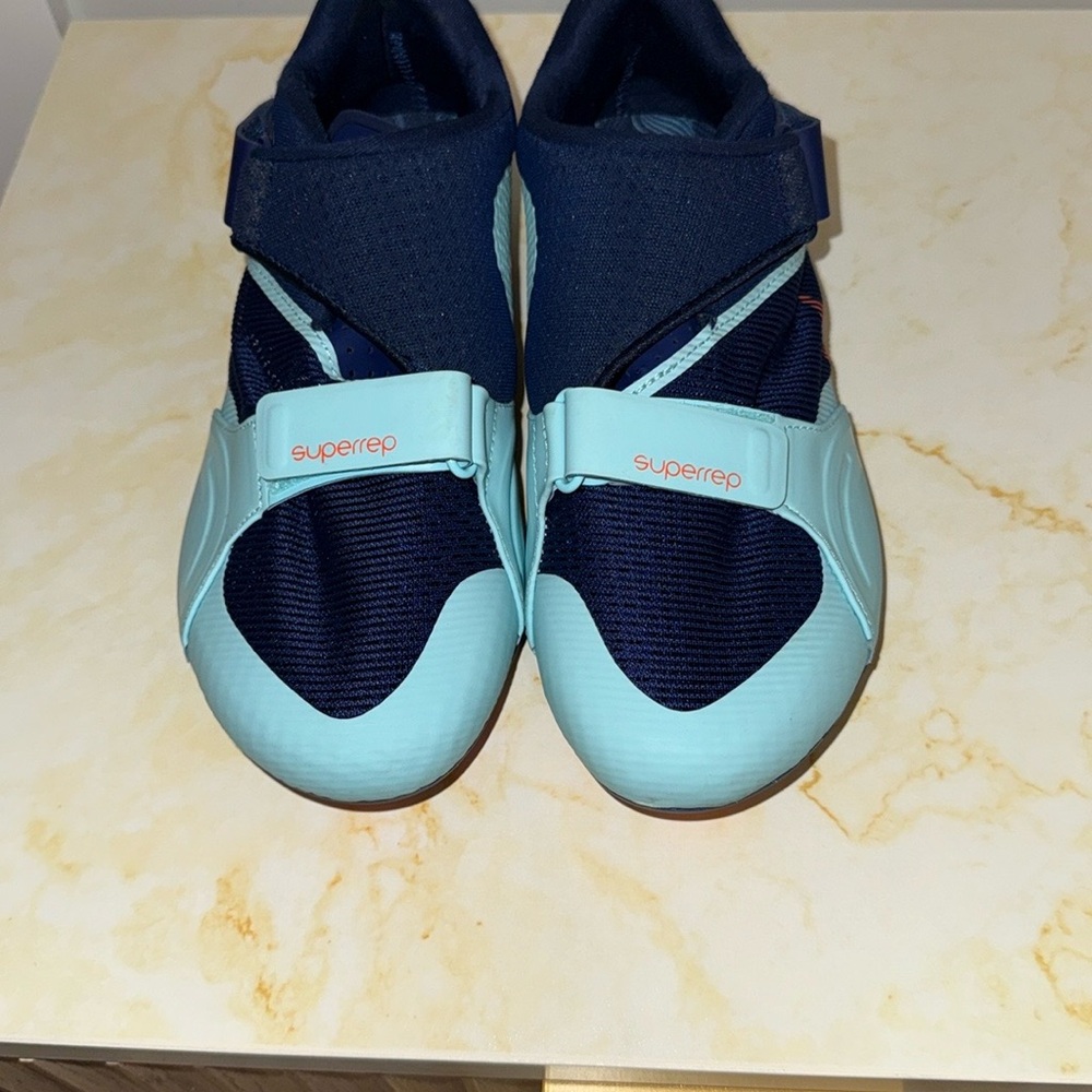 Nike SuperRep Blue,teal, orange indoor cycle shoe